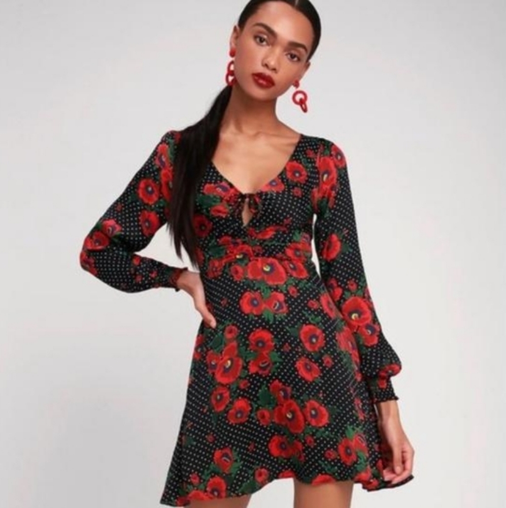 Free People Morning Light Longsleeve dress